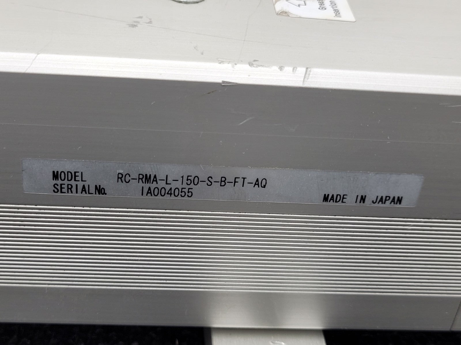 3x IAI Robo Cylinder RC-RMA-L-150-S-B-F T-AQ Linear Actuator 100mm Stroke 24V