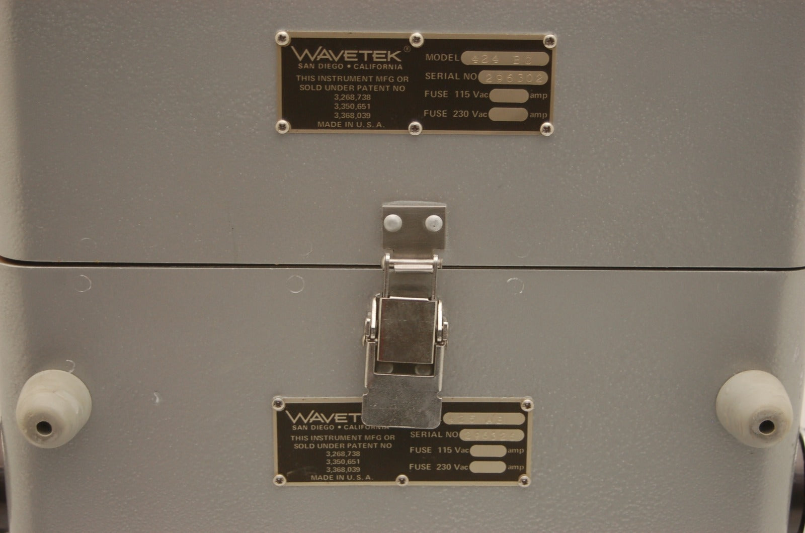 Wavetek 424-BC & 425-AB Transmission Level Test Set, 115/230 Vac