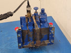 Lot of 2x Parker VLP244-30A Pulsar Stackable Valve w/ Manual Control (one lever)