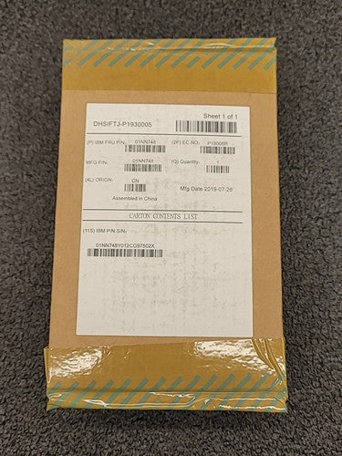 IBM Lenovo 01NN748 Fan Controller Module Server Cooling System x3650 M5