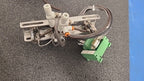 Lot 2x SMC CDJPB6-10D Dual Cylinder Double Acting Clamp Assembly w/ reed sensors
