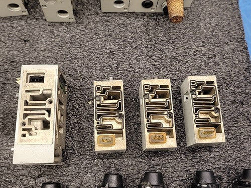 Numatics Mark 4 Series Solenoid Valve Pneumatic Manifold Lot Interface Modules D