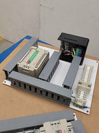 Lot of 2x Idec MICRO-1 PLC Control Panel Sola 83-24 Power Supply DIN Rail Relay