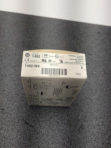 Allen Bradley 1492-W4 Terminal Blocks Feed Through Space Saver Lot of 50