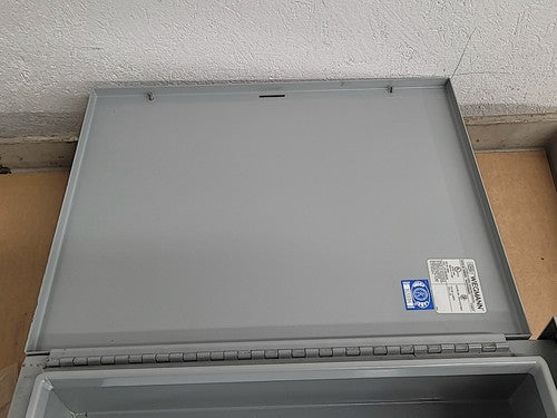 Hubbell Wiegmann RHC201606WW NEMA 1, 3R Enclosure Box 20x16x6 Carbon Steel Grey