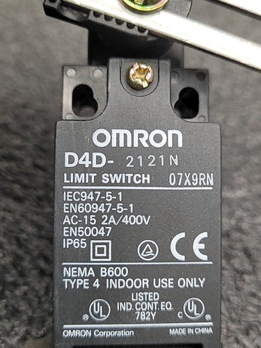 Lot of 3x Omron D4D-2121N Safety Switch Limit Roller Arm Industrial Sensor