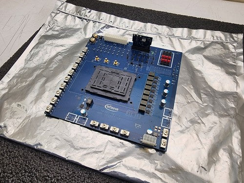 Infineon DB303 Rev 0 AMD Socket SP3 Development Board, needs a couple parts.
