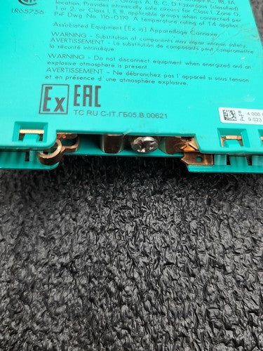 Pepperl+Fuchs Z964 71798 Intrinsically Safe Barrier BAS01ATEX7005 Shunt Diode