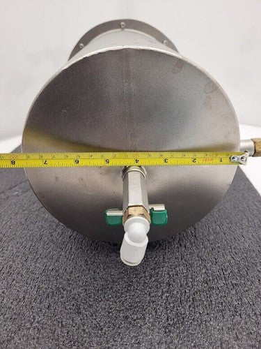 Custom Stainless Steel 8" Diameter 13" tall Low Pressure Aeration Aerator Tank