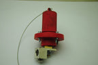 Leviton Single-Pole Female Receptacle, Red, 1-1/8" ID