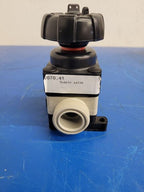 Lot of 5x Gemu Typ 617 R677 Manual Diaphragm Valve DN 15 4-7bar EPDM PTFE