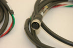 TURCK BKM 44-193 Cordset, M16 4-Pin Female to Pigtail Ends, 14AWG, 3M, Lot of 2