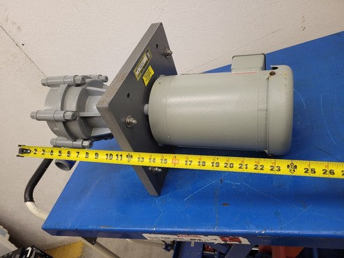 Surfilco NS-703046A Vertical Chemical Pump 2" - 1.5" 1.5HP 3PH Plastic Impeller