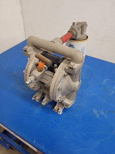 Versamatic 1/2" Aluminum AODD Pump E500A ATEX w/ Filter P551551