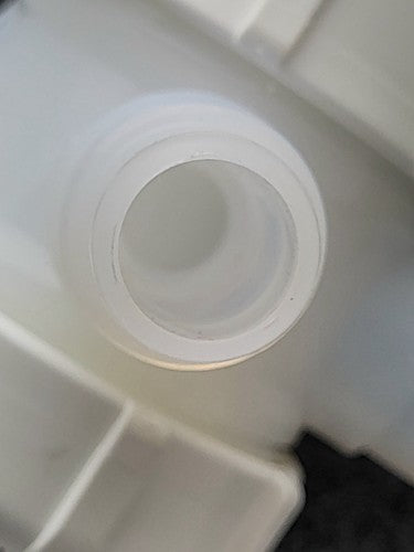 Fluoroware Fluidic Manifold Housing PFA White Plastic 3 Way Pneumatic Valve