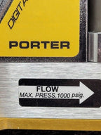 Parker Porter Digital Mass Flow Controller 701-AAASVPRK N2 15 SLPM VCR Male