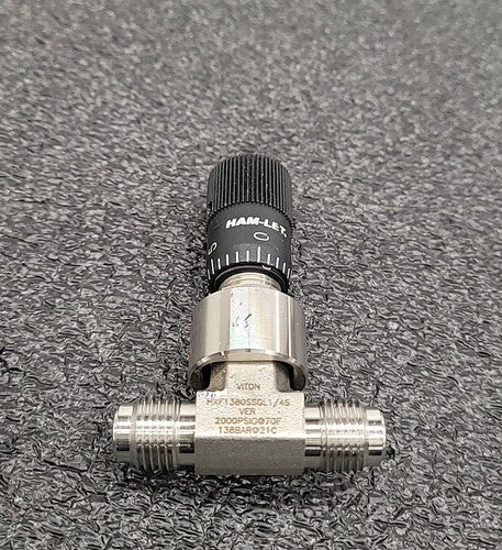 Ham-Let HXF138OSSGL1/4S Stainless Steel Metering Needle Valve 2000 PSIG Viton