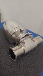 GEMU V055-C.16 Diaphragm Shut Off Valve Stainless Steel EPDM Seal Pneumatic Air