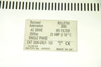 Rockwell Automation 2090-UXLF-123 Single-Phase RFI Filter 250VAC 23A