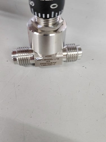 Ham-Let HXF138OSSGL1/4S Stainless Steel Metering Needle Valve 2000 PSIG Viton