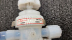 Lot of 3x Furon Pneumatic High Purity Manual Screw Valve UPM2-F812-MT 1104583