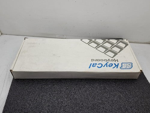 KeyCal Focus FK-8000 Electronic Mechanical AT Keyboard LCD Calculator Vintage