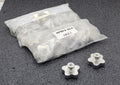 Lot of  22x Stainless Steel 316 SS Five Point Star Hand Knob 50mm/M8 592595