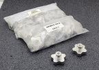 Lot of  22x Stainless Steel 316 SS Five Point Star Hand Knob 50mm/M8 592595
