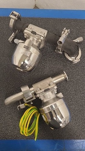 GEMU 650 Pneumatic Diaphragm Valve DN20 PN16 EPDM Stainless Steel Lot of 2x