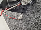 Lot of 10 NMB-MAT 3106KL-04W-B59 Brushless 12VDC Fan 0.30A w/grate, Working Pull