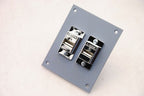 L-Com USP2ECF-UABS USB B to A  2 pack w/Panel Mount  ***BRAND NEW***