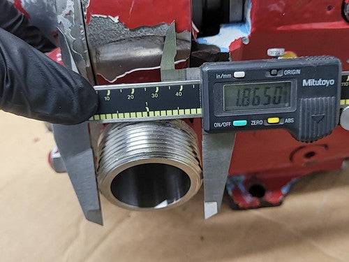 Waukesha Cherry-Burrell 018 U1 SPX Positive Displacement Pump PDP Missing Lug A4