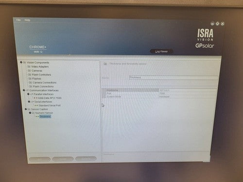 E+H Metrology MX 152 Wafer Thickness Measurement System Siemens PC Win 7 OS