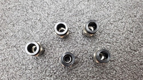 5x SMC KAH10-U03 Antistat One-Touch Fittings 10mm Applicable Tubing 3/8" Thread