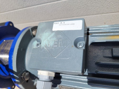 Iwaki MX-402CV6E GFRPP Magnet Drive Pump 1.8kW 230/400V 20-200l/m 19.m Head 60Hz