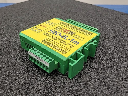 HSW H2O-2L-1m Level Controller Module 12-24 VAC/VDC DIN Dry Cleaner Control