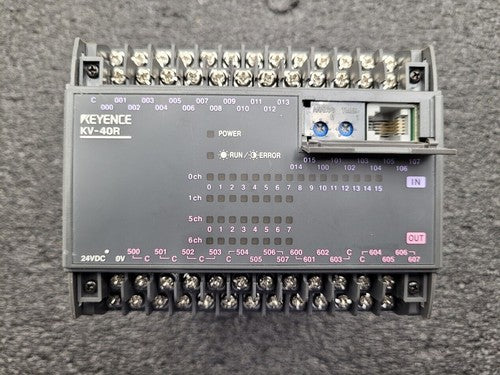 LOT of Keyence Base Unit Expansion Module Extension KV-40DR KV-40R KV-U2 KV-D20