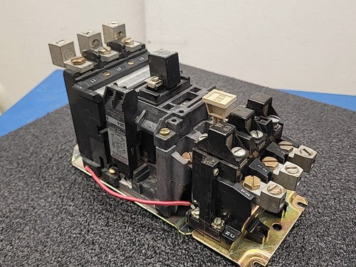 Allen Bradley 509-CUD Motor Starter Size 2 with 592-COW16 Overload Relay Series