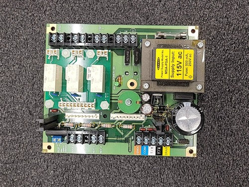 Banner Engineering MSA-PSA-1 Power Supply Board 115VAC w/ MSA-RM-1 Relays