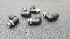 5x SMC KAL08-U02 Antistat One-Touch Fittings 8mm Applicable Tubing 1/4" Thread