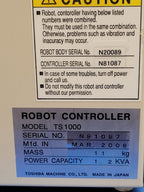 Toshiba TS1KOP Scara Robot Arm TH250A-CE 2011 TS1000 Parts Or Repair