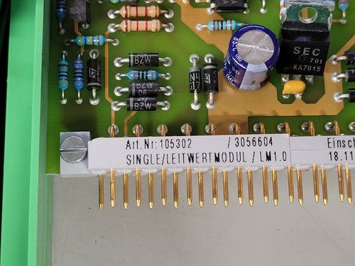 Elrest 105326 SINGLE/MIM 3.0, SINGLE/LEITWERTMODUL/LM1.0 Leakage Module 105302