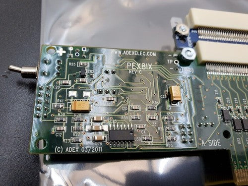 ADEX PEX8IX is a PCI Express X8 Bus Isolation Extender + PEXP8-SX