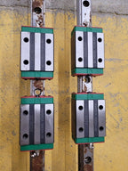 Pair of 2x Hiwin HGR30C Linear Guide Rail HGH30 79" 2000mm 4x HGH30CA Blocks