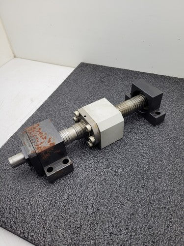 Ball Screw 4" travel 0.2" Pitch 0.7" input shaft 1.17" major Diameter Heavy Duty