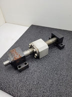 Ball Screw 4" travel 0.2" Pitch 0.7" input shaft 1.17" major Diameter Heavy Duty
