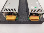 2x EMACS M1S-3501V Power Supply 100-240V Input +12V 500W Output, Tested, Working