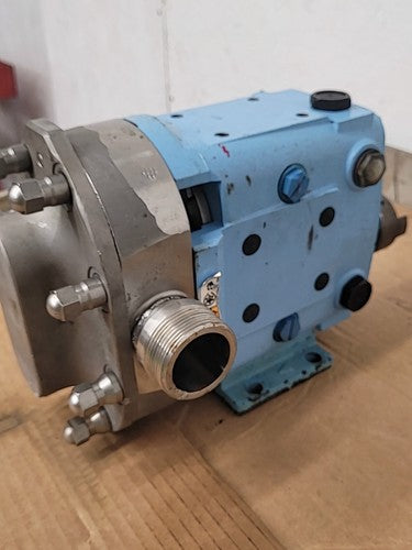 Waukesha SPX 018 U1 Rotary Positive Displacement Pump 1.5" Stainless Steel A5