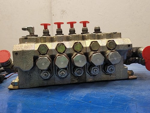 Parker Pulsar VPL Series Hydraulic Valve Manifold Block Solenoid Stack 5 Way A
