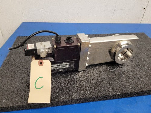 MDC KGV-2000V-P-01-07 2" KF-50 Solenoid Pneumatic High Vacuum Gate Valve Unit C